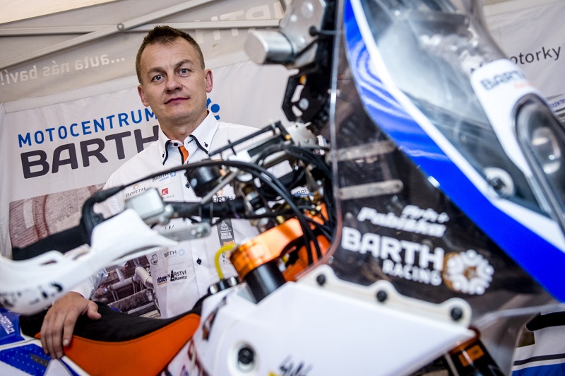 Český motocyklista David Pabiška (ilustrační foto).