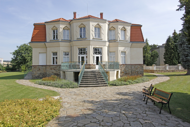 Bauerova vila v Libodřicích.