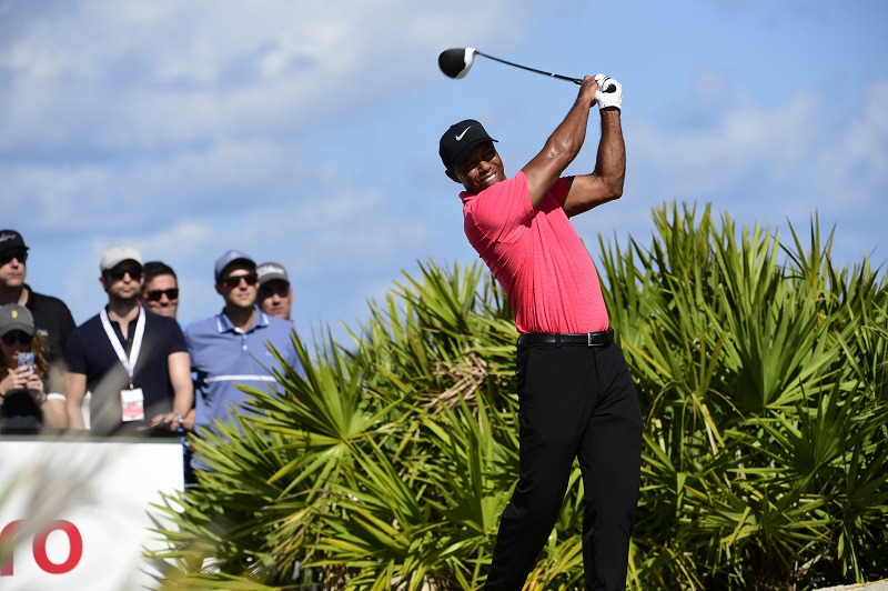 Tiger Woods. Tiger Woods.