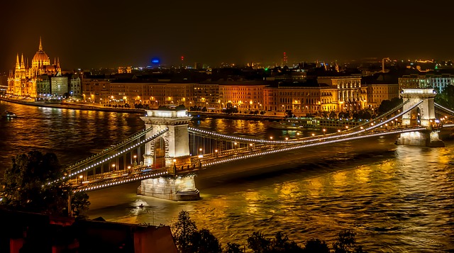 Budapešť, Maďarsko. 