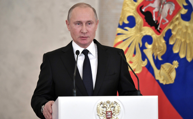 Ruský prezident Vladimir Putin. 
