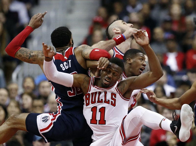 Basketbalisté Washingtonu uzavřeli v NBA rok 2017 vítězstvím nad Chicagem.