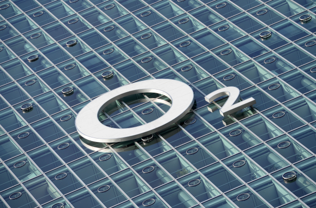 O2, logo. O2, logo.