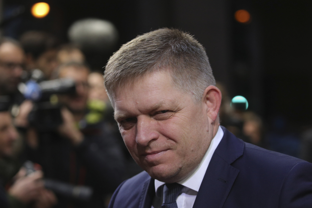 Slovenský premiér Robert Fico.