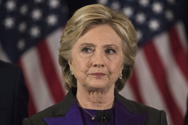 Hillary Clintonová.