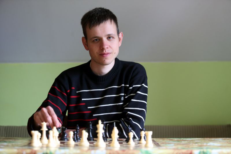 Český šachista David Navara. Český šachista David Navara.