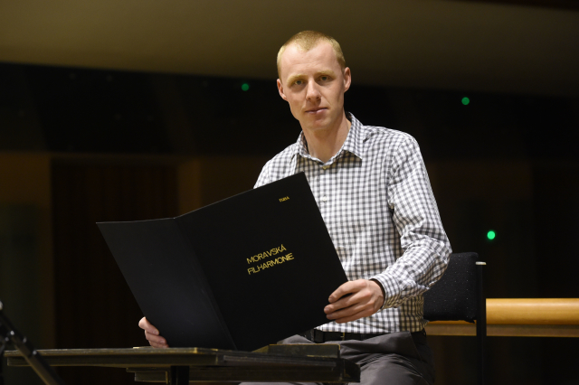 Nový ředitel Moravské Filharmonie, Jonáš Harman. 
