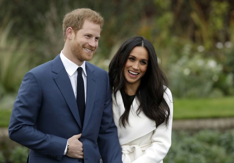 Princ Harry a herečka Meghan Markleová. Princ Harry a herečka Meghan Markleová.