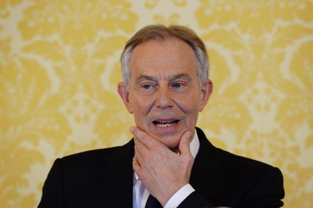 Tony Blair. 