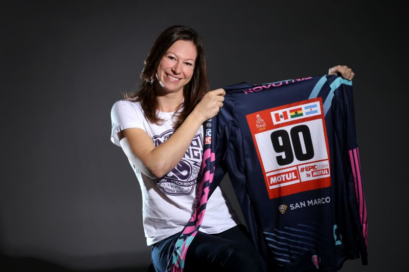 Gabriela Novotná si účastí na Dakaru splnila sen.