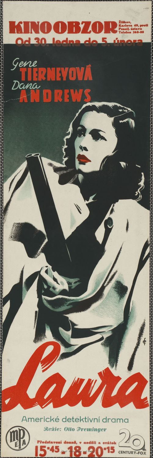 Laura (1944). Režie Otto Preminger, USA.