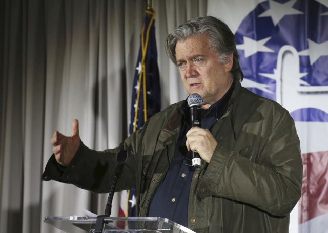 Steve Bannon. 