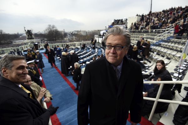 Bývalý stratég Donalda Trumpa Steve Bannon. Bývalý stratég Donalda Trumpa Steve Bannon.