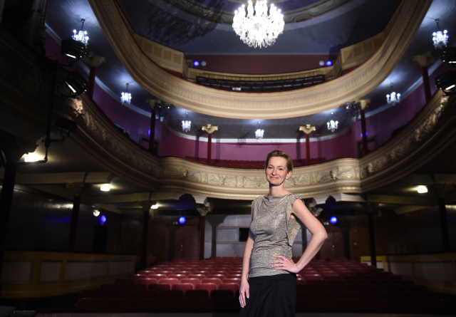 Budoucí ředitelka a současná dramaturgyně táborského Divadla Oskara Nedbala Linda Rybáková.