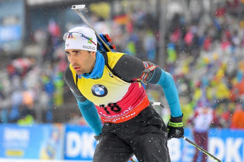 Martin Fourcade byl v Oberhofu nejrychlejší.