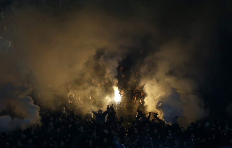 Nepokoje na derby Bělehradu. Nepokoje na derby Bělehradu.