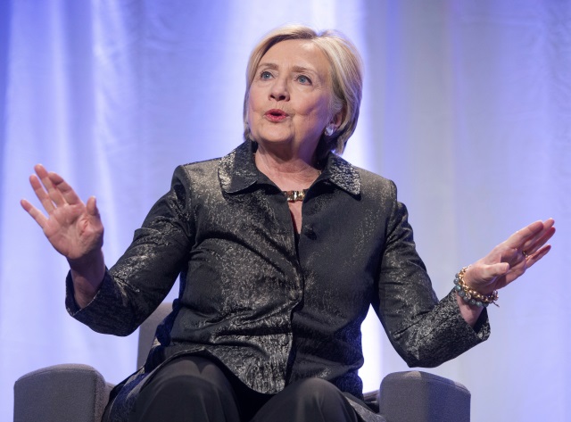 Hillary Clintonová. 