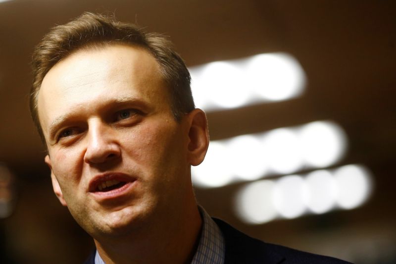 Opoziční vůdce Alexej Navalnyj. Opoziční vůdce Alexej Navalnyj.