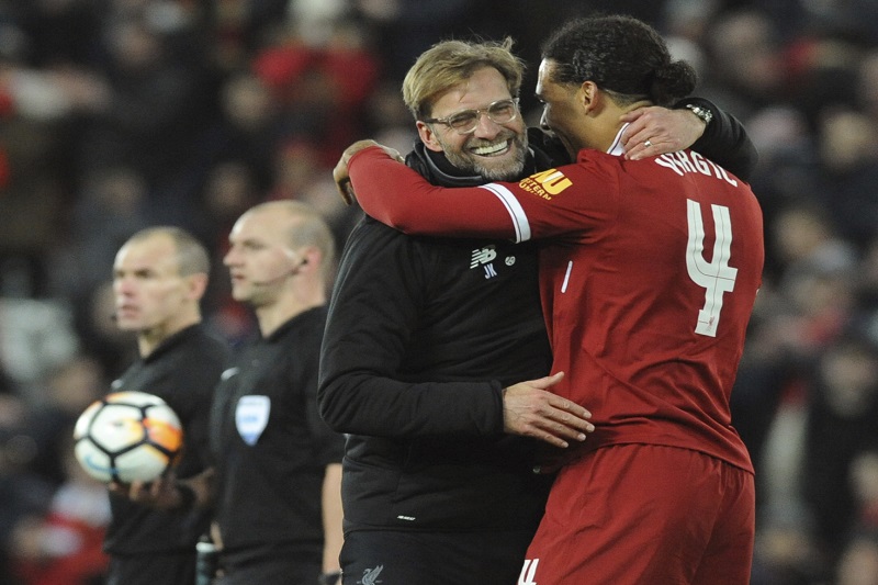 Jürgen Klopp a van Dijk.