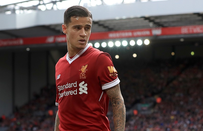 Brazilský fotbalista Philippe Coutinho přestoupil z Liverpoolu do Barcelony (ilustrační foto). Brazilský fotbalista Philippe Coutinho přestoupil z Liverpoolu do Barcelony (ilustrační foto).