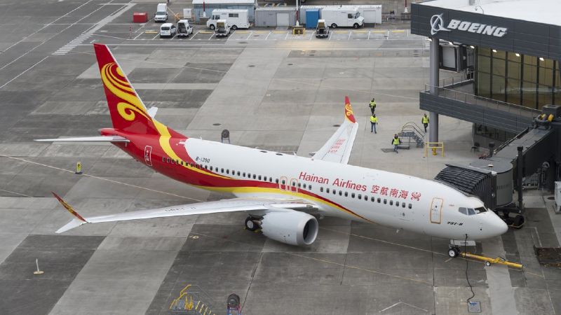 Letadlo společnosti Hainan Airlines (ilustrační foto).