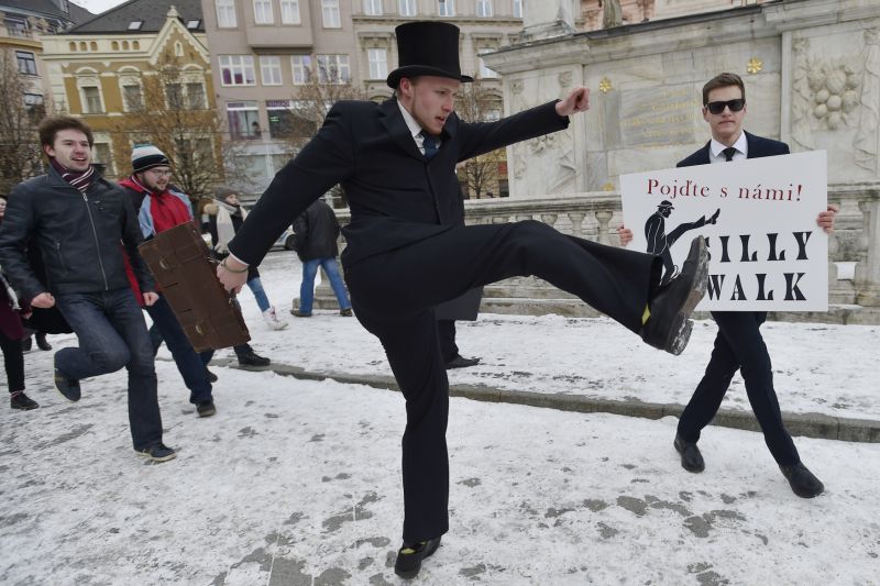 Mezinárodní den švihlé chůze Brno 2017.