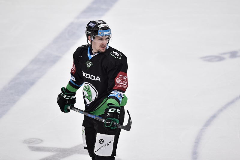 Hokejista Mladé Boleslavi Petr Holík. Hokejista Mladé Boleslavi Petr Holík.