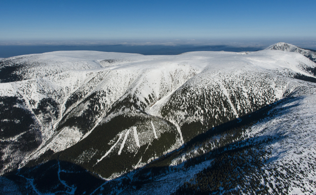 Kozí hřbety v Krkonoších. Kozí hřbety v Krkonoších.