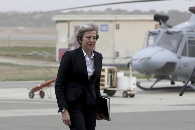 Theresa Mayová. Theresa Mayová.