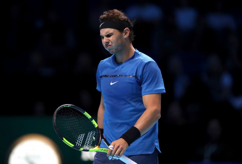 Rafael Nadal vstoupil do sezony porážkou. Rafael Nadal vstoupil do sezony porážkou.