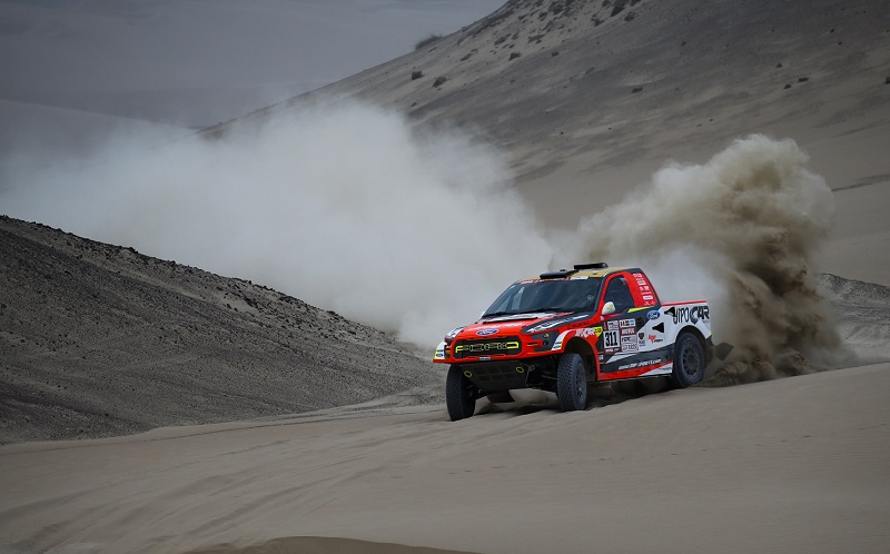 Martin Prokop obsadil ve 4. etapě Rallye Dakar desáté místo.