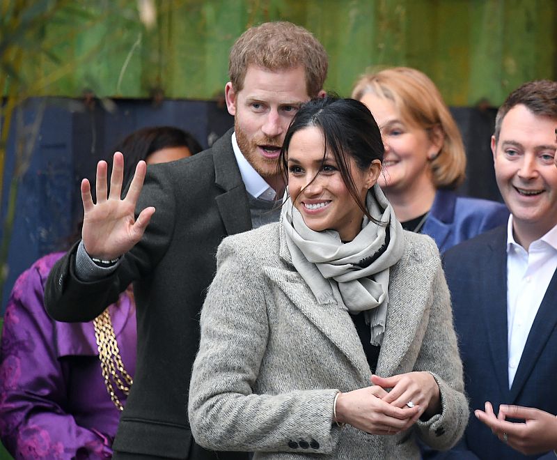 Princ Harry se svou snoubenkou Meghan.