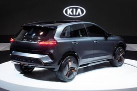 Niro EV Concept nabízí jízdní dosah 383 kilometrů.