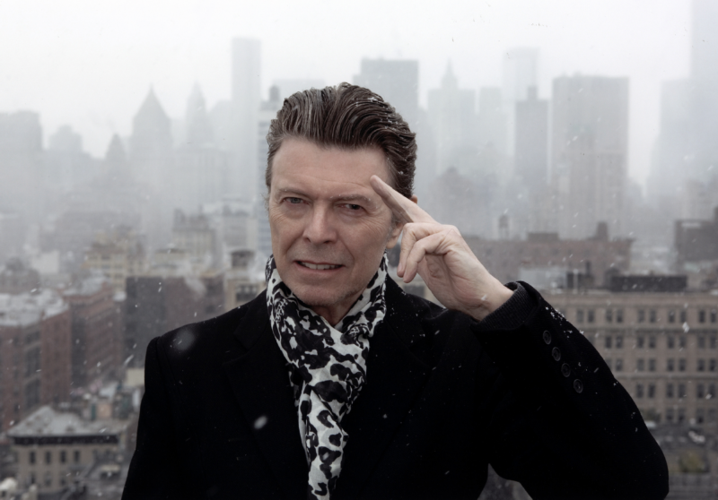 Legendární zpěvák David Bowie.