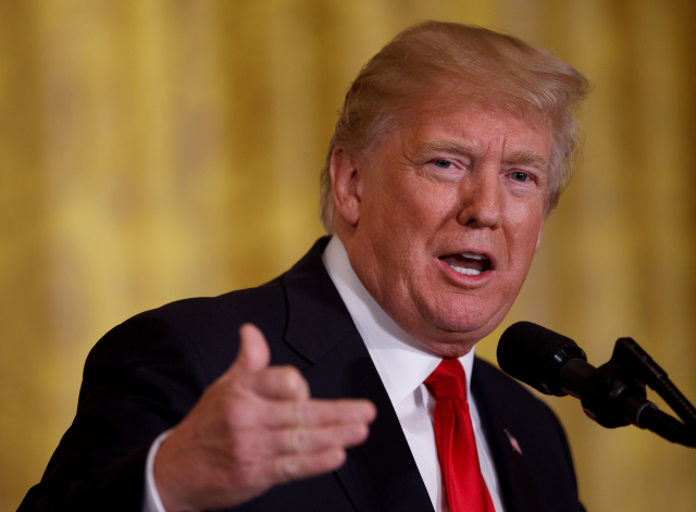 Americký prezident Donald Trump. Americký prezident Donald Trump.