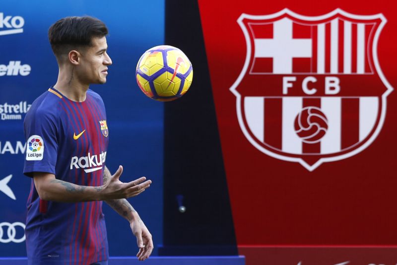 Phillipe Coutinho, nejdražší posila Barcelony. Phillipe Coutinho, nejdražší posila Barcelony.