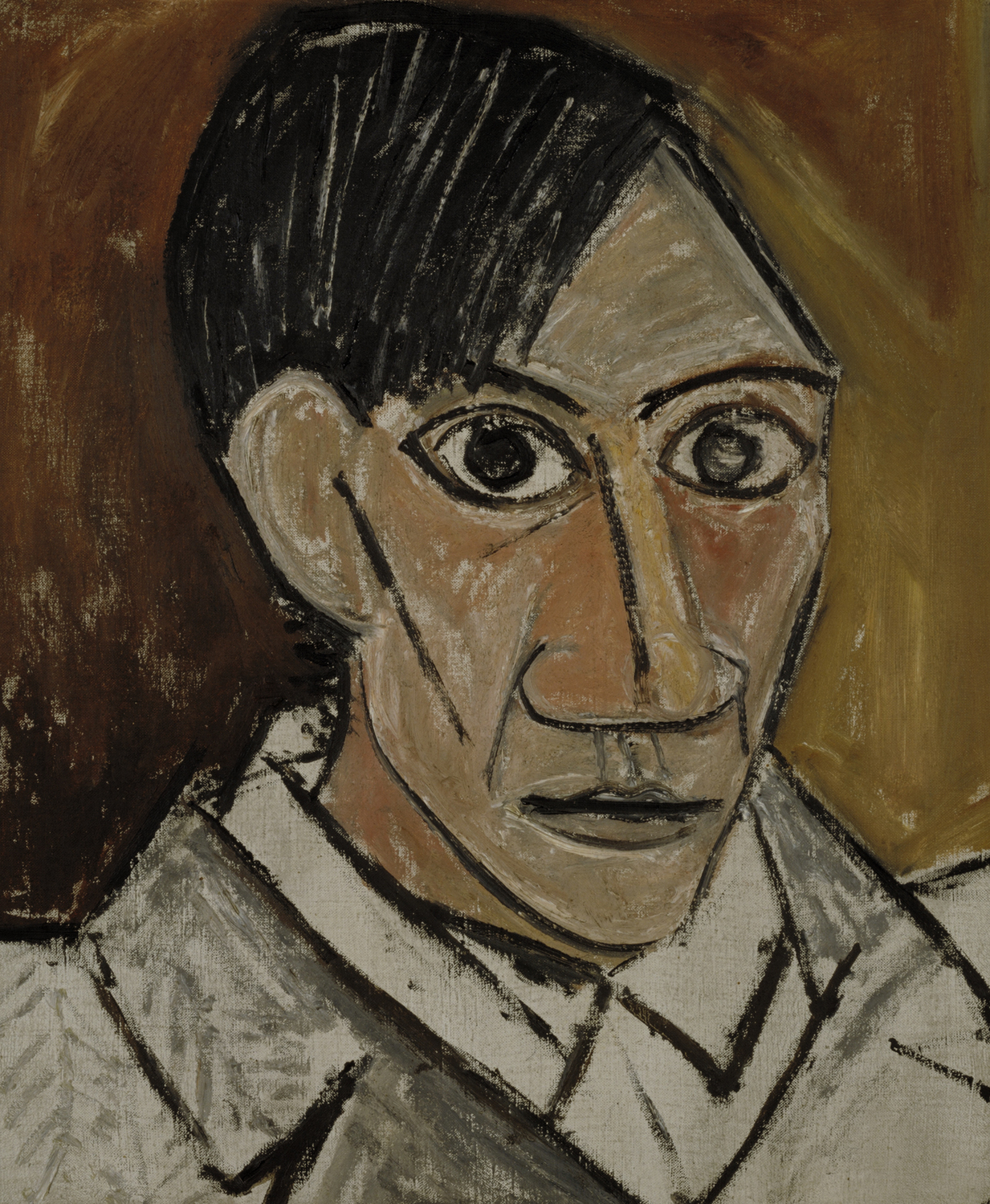 Pablo Picasso: Autoportrét (1907)