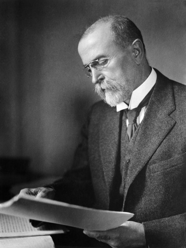 Tomáš Garrigue Masaryk. 