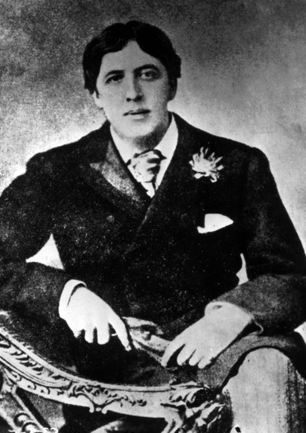Spisovatel Oscar Wilde. Spisovatel Oscar Wilde.