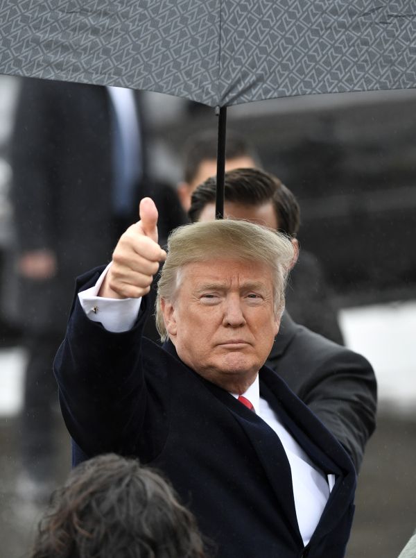 Americký prezident Donald Trump. Americký prezident Donald Trump.