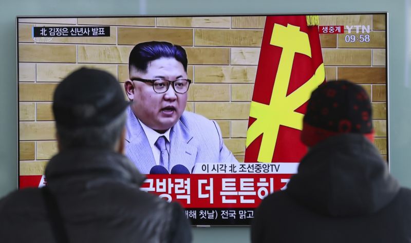 Severokorejský vůdce Kim Čong-un. Severokorejský vůdce Kim Čong-un.
