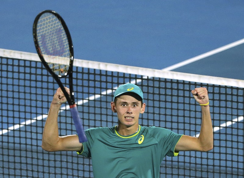 Alex de Minaur. Alex de Minaur.