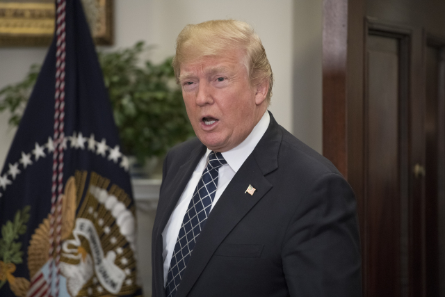 Prezident Donald Trump. Prezident Donald Trump.