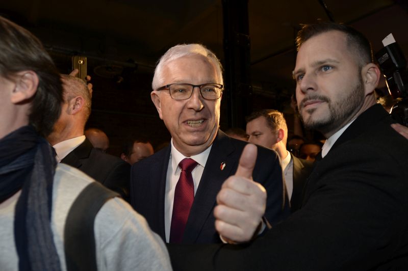 Kandidát na prezidenta Jiří Drahoš.