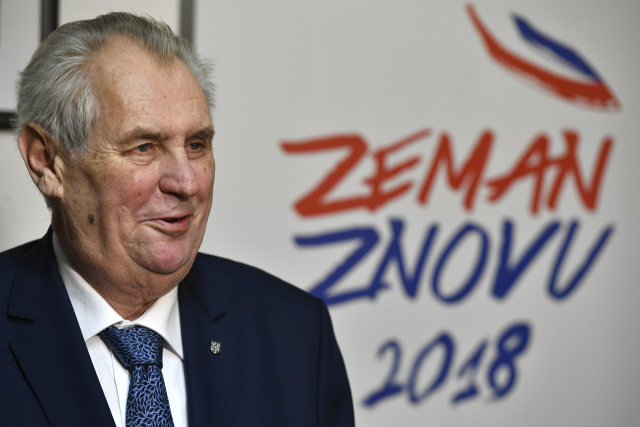 Prezident Miloš Zeman.