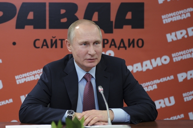 Ruský prezident Vladimir Putin.