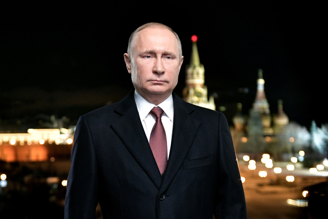 Ruský prezident Vladimir Putin. Ruský prezident Vladimir Putin.