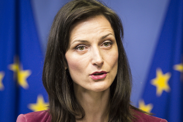 Komisařka pro digitální ekonomiku a společnost Marija Gabrielová.