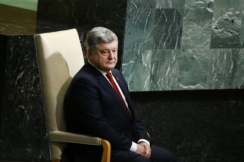 Ukrajinský prezident Petro Porošenko.