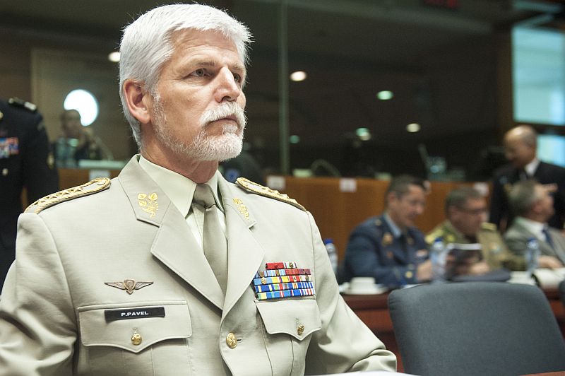 Předseda Vojenského výboru NATO Petr Pavel.